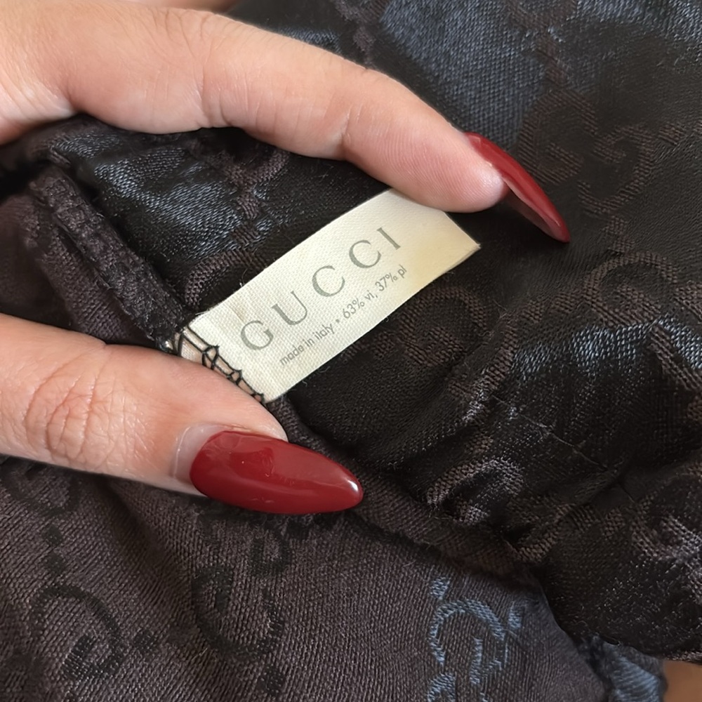 Great condition Gucci monogram backpack with dust-bag - Picture 3 of 4